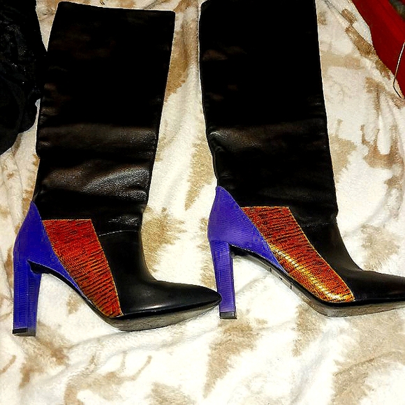 Balenciaga boots black /purple/crocodile skin? - Picture 6 of 10